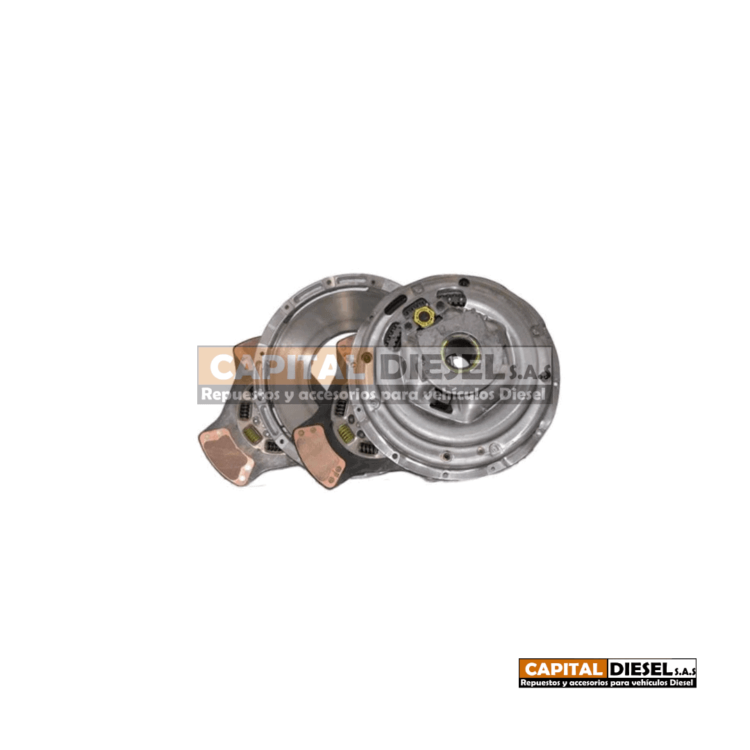 KIT EMBRAGUE DOBLE INTER 14 X 13/4